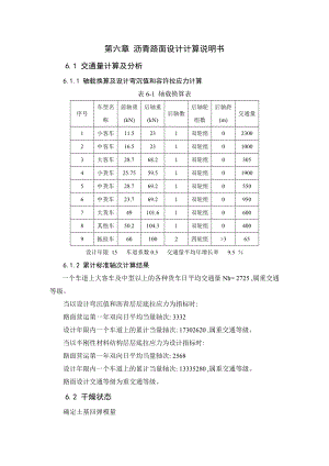 沥青路面设计计算书.doc