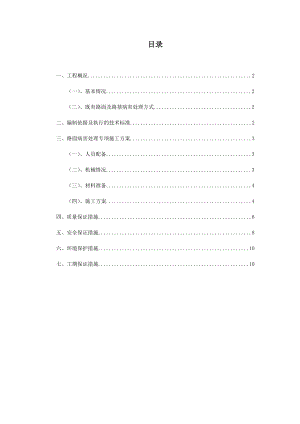 路面病害处理专项施工方案.doc