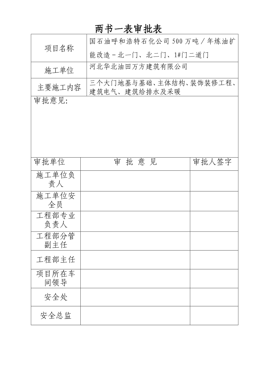 石化公司500万吨／炼油扩能改造HSE施工作业计划书.doc_第2页