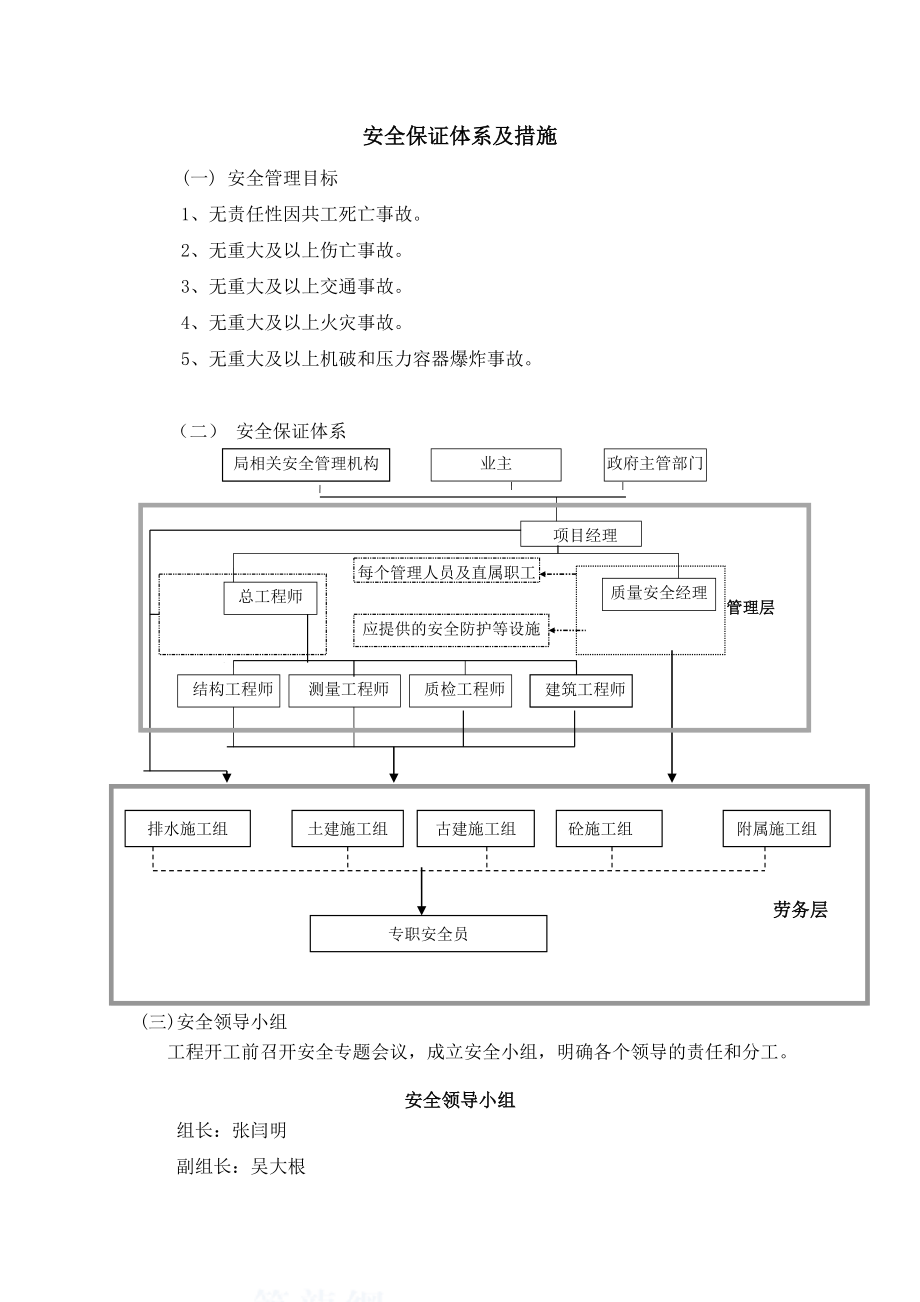 穿心河南段（南水关—中市口）整治工程安全文明施工方案.doc_第1页