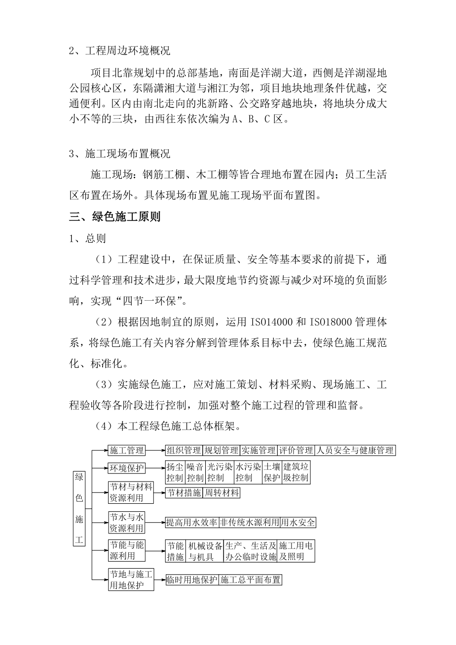 湖南某生态湿地修复保育项目景观工程绿色施工专项方案.doc_第3页