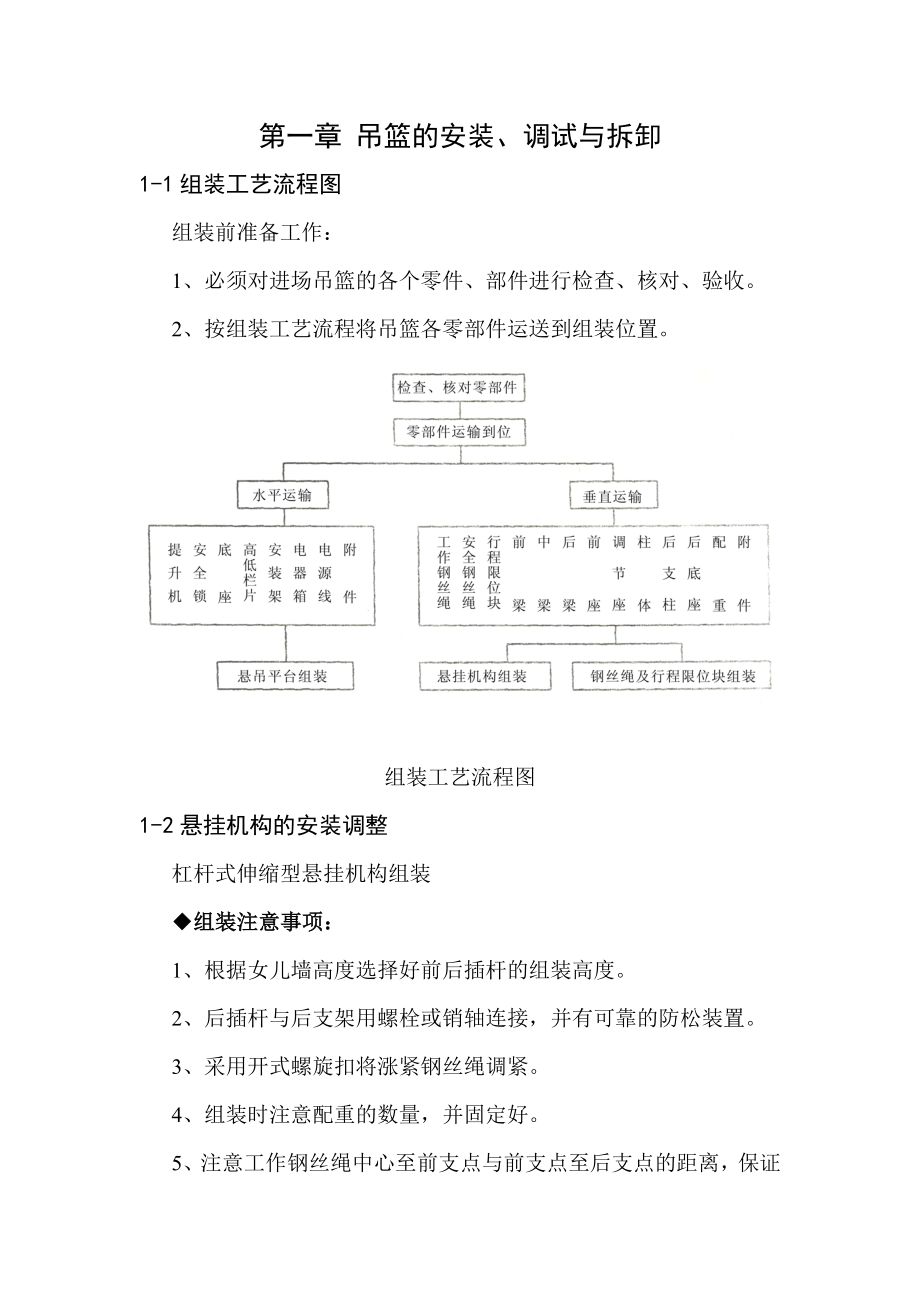 建筑施工用高处作业吊篮施工方案.doc_第1页