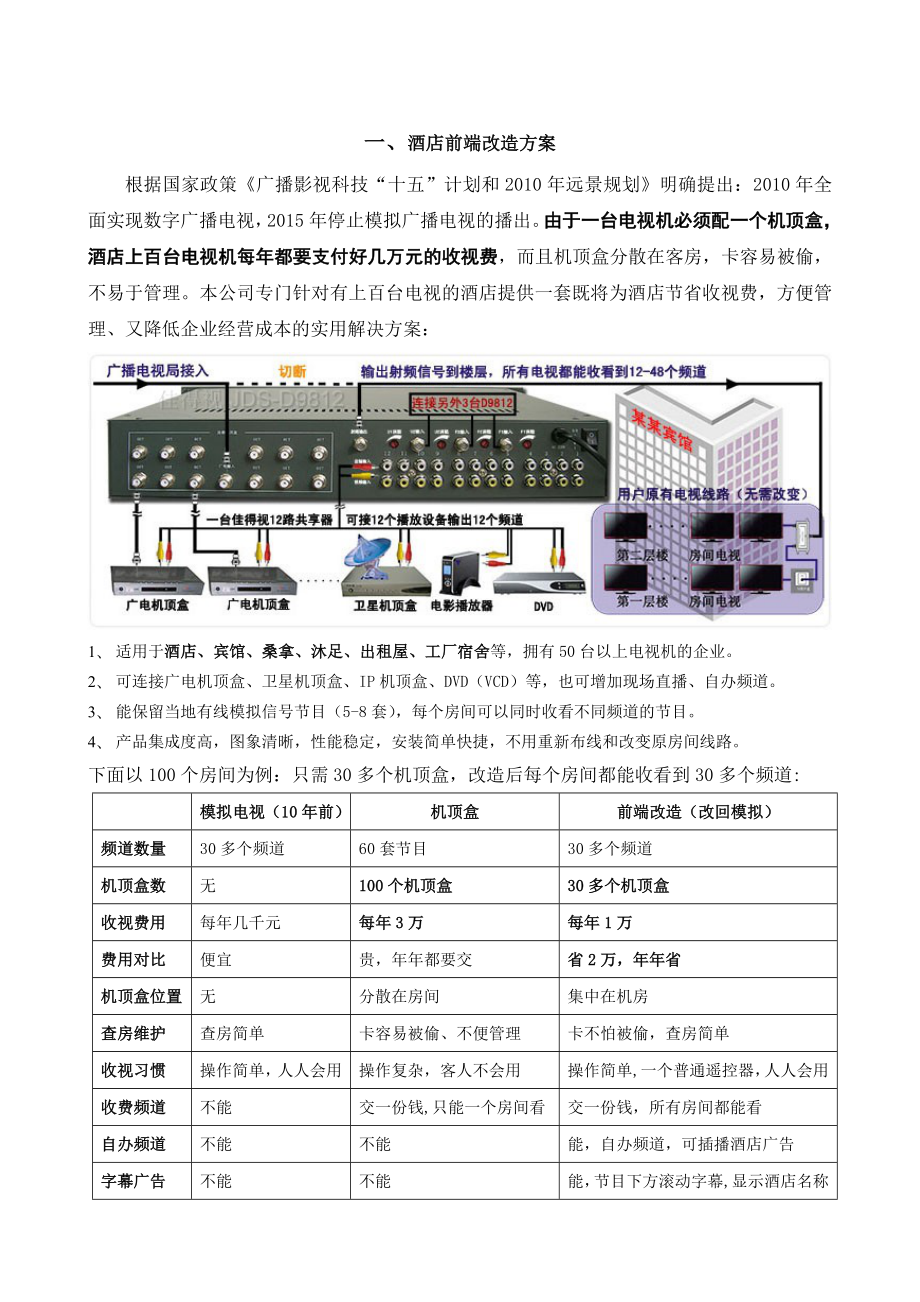 酒店数字电视改造方案修改完成.doc_第2页