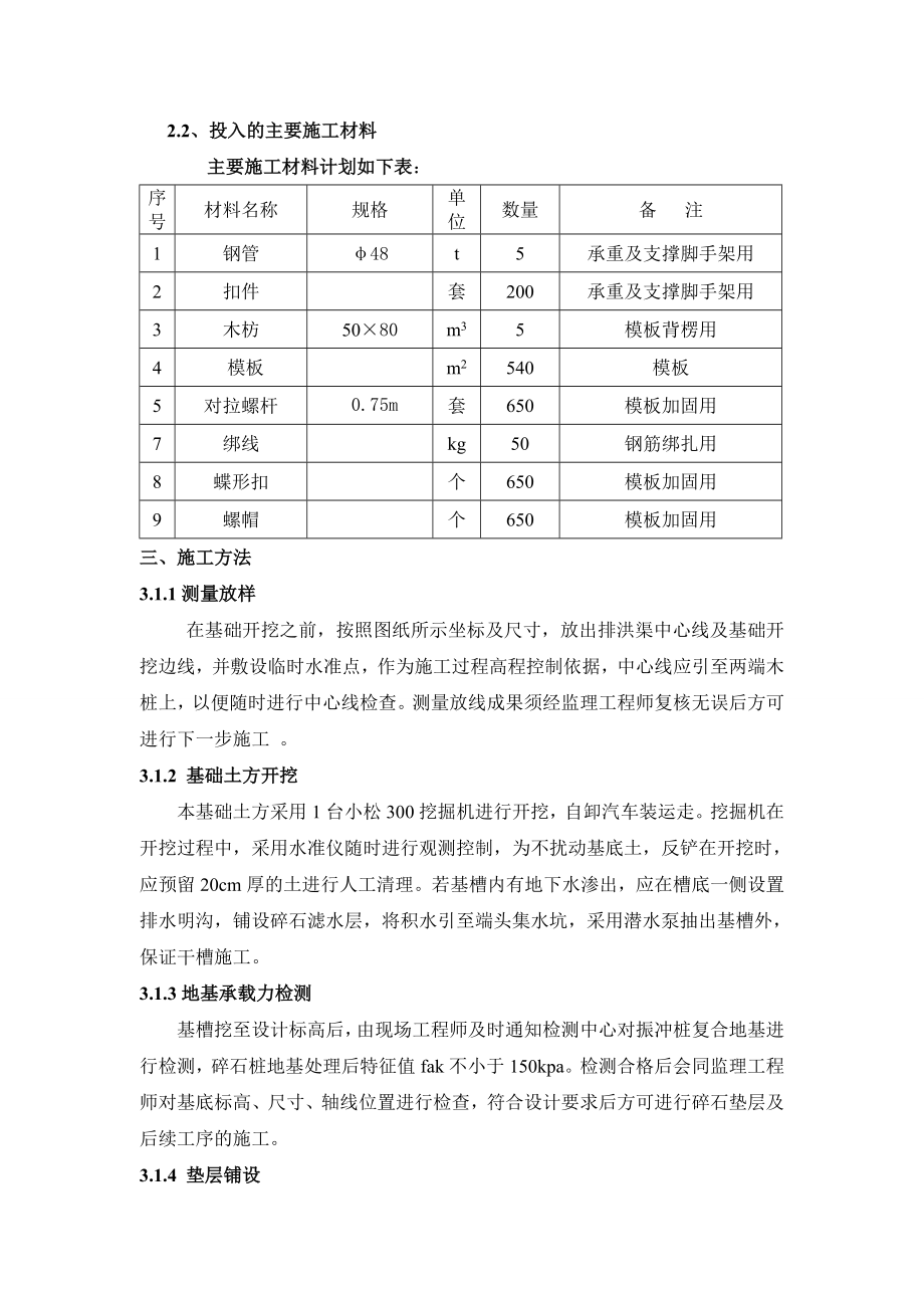 排洪渠施工技术交底.doc_第2页