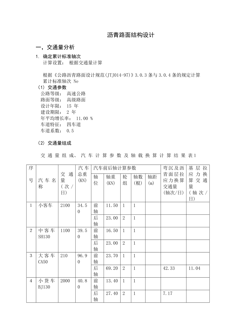 沥青路面结构设计.doc_第1页