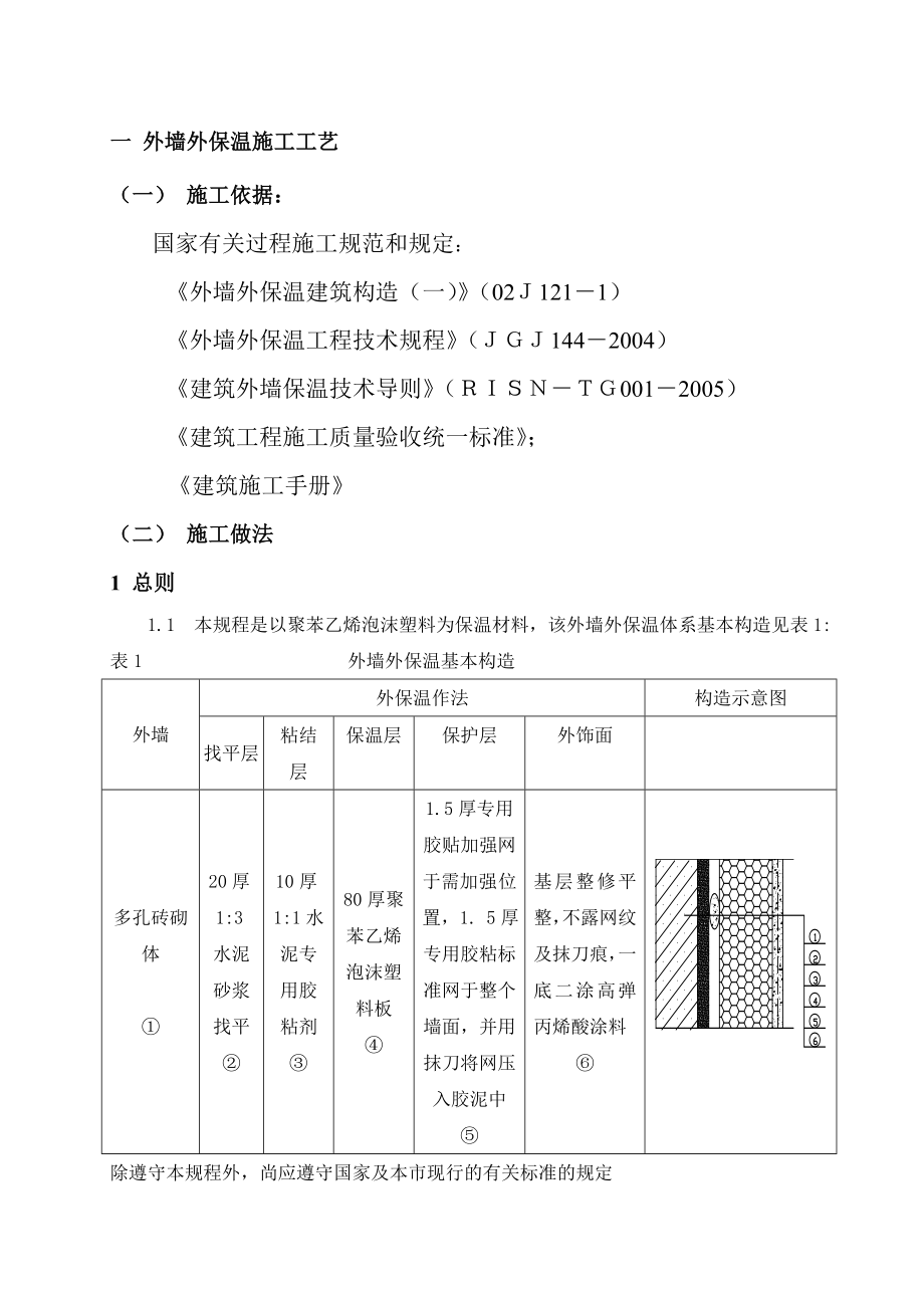 聚苯板外墙外保温施工方案.doc_第3页