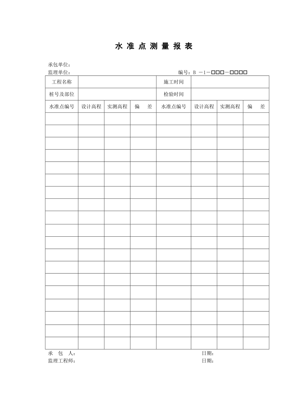 公路工程资料表格B175.doc_第1页