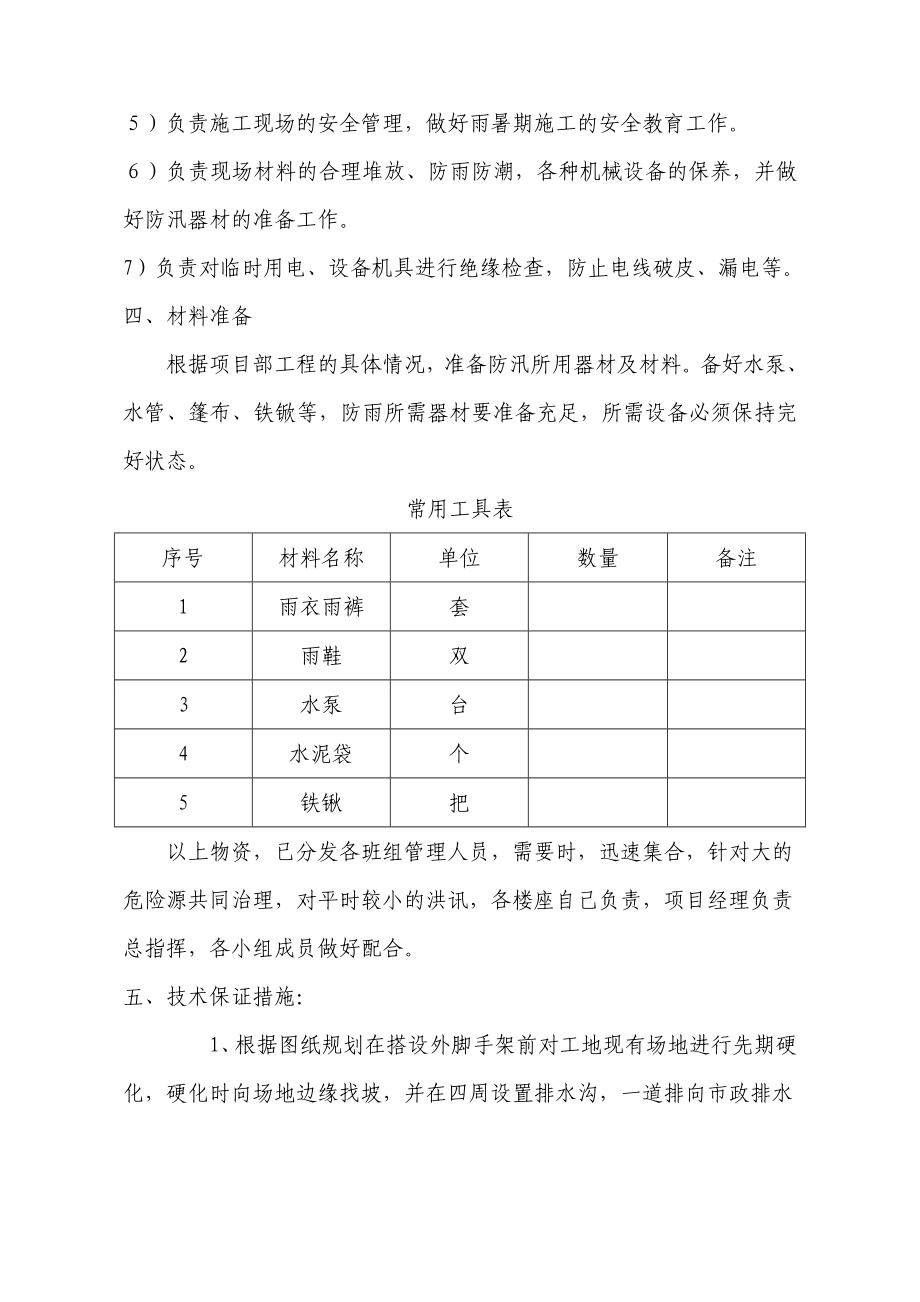 建筑工地防汛应急预案.doc_第2页