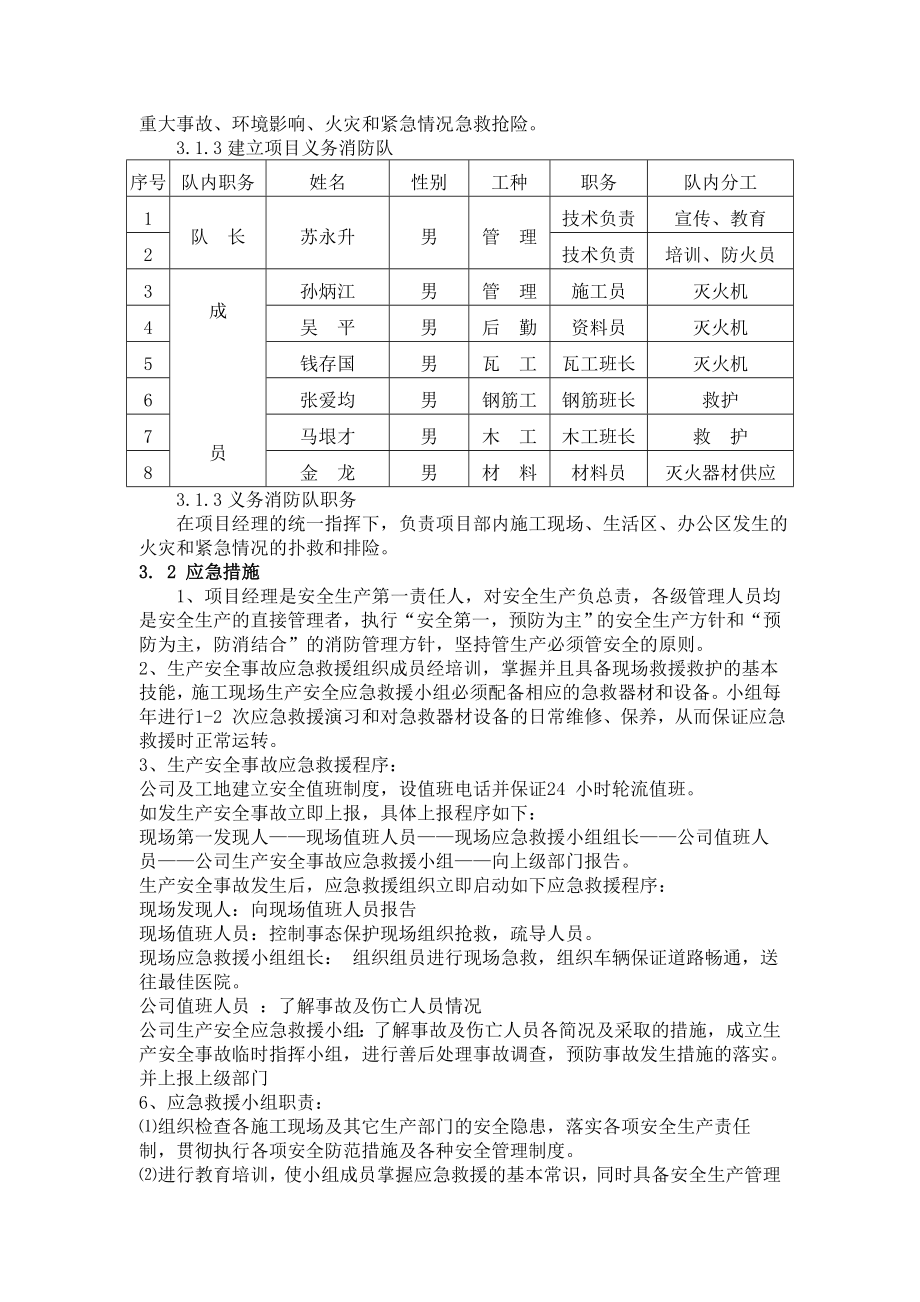 地下室危险性较大应急救援预案.doc_第3页