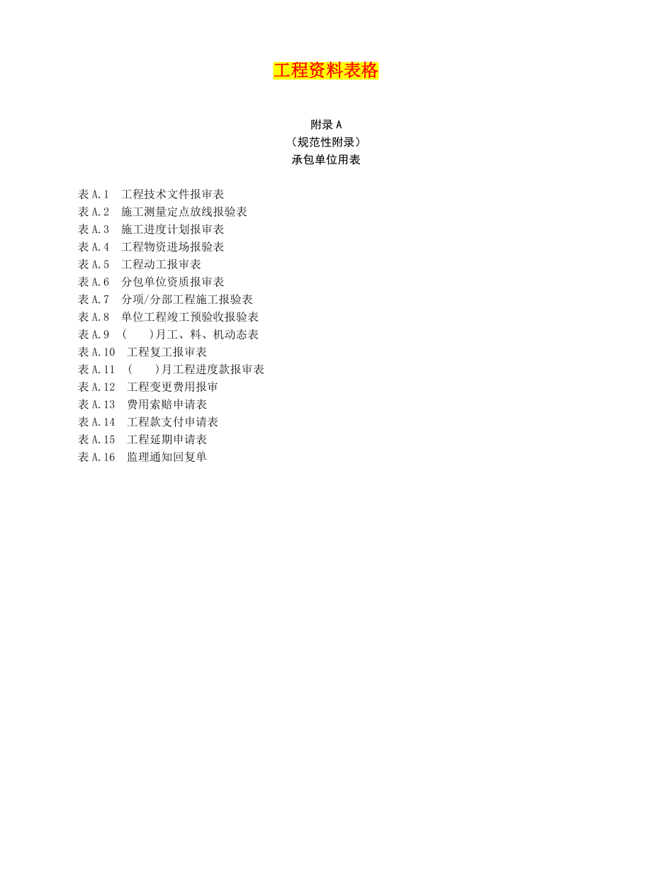 园林工程资料表格(全套).doc_第1页