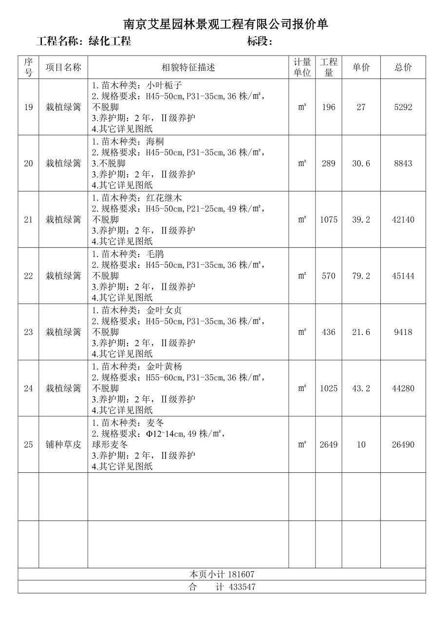 园林景观工程报价单.doc_第3页