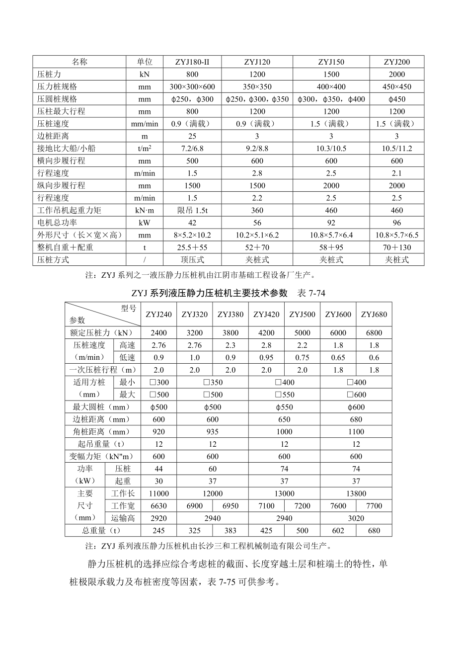 建筑施工手册 725 静力压桩施工.doc_第3页