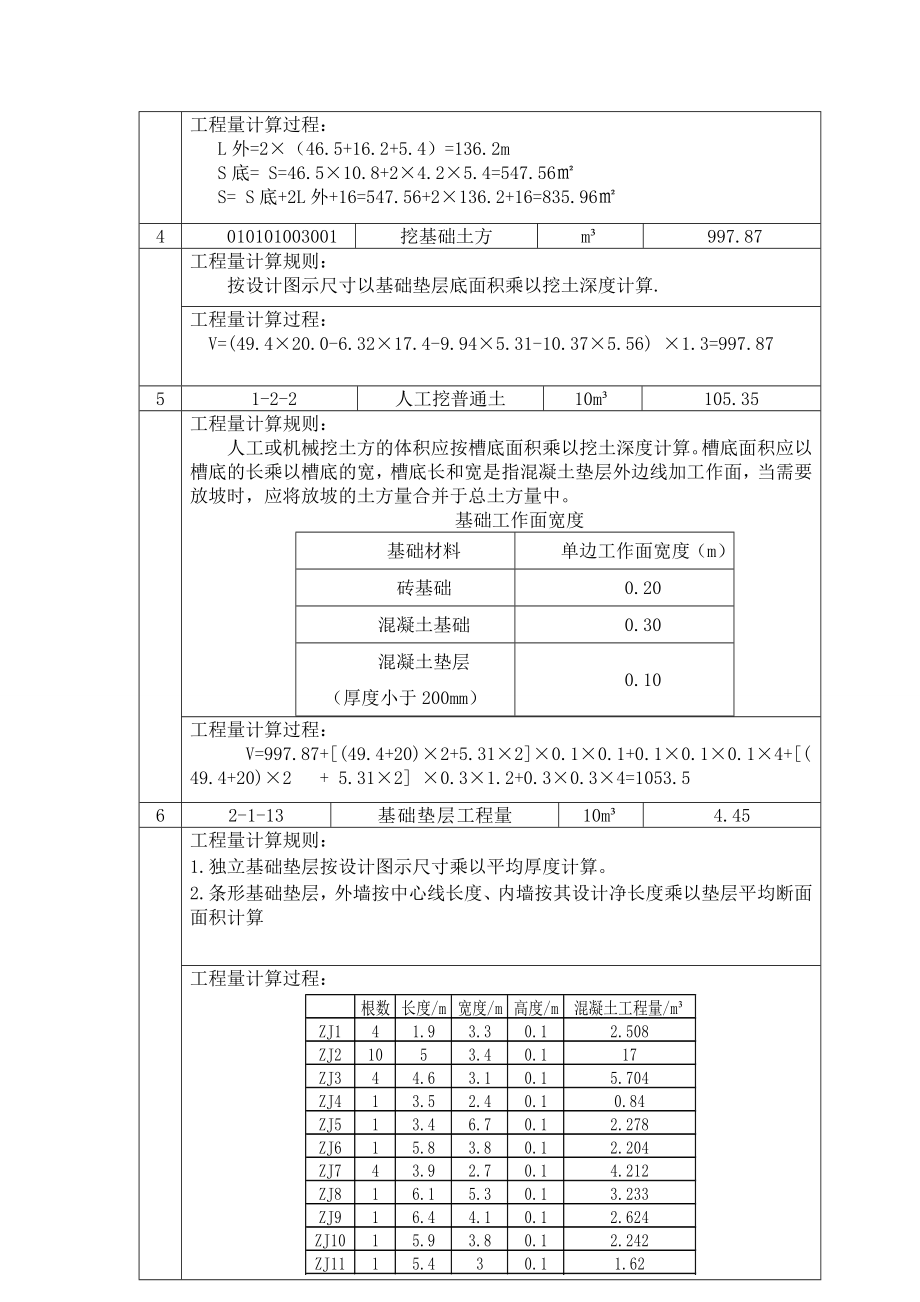 教学楼土建工程量计算书.doc_第2页