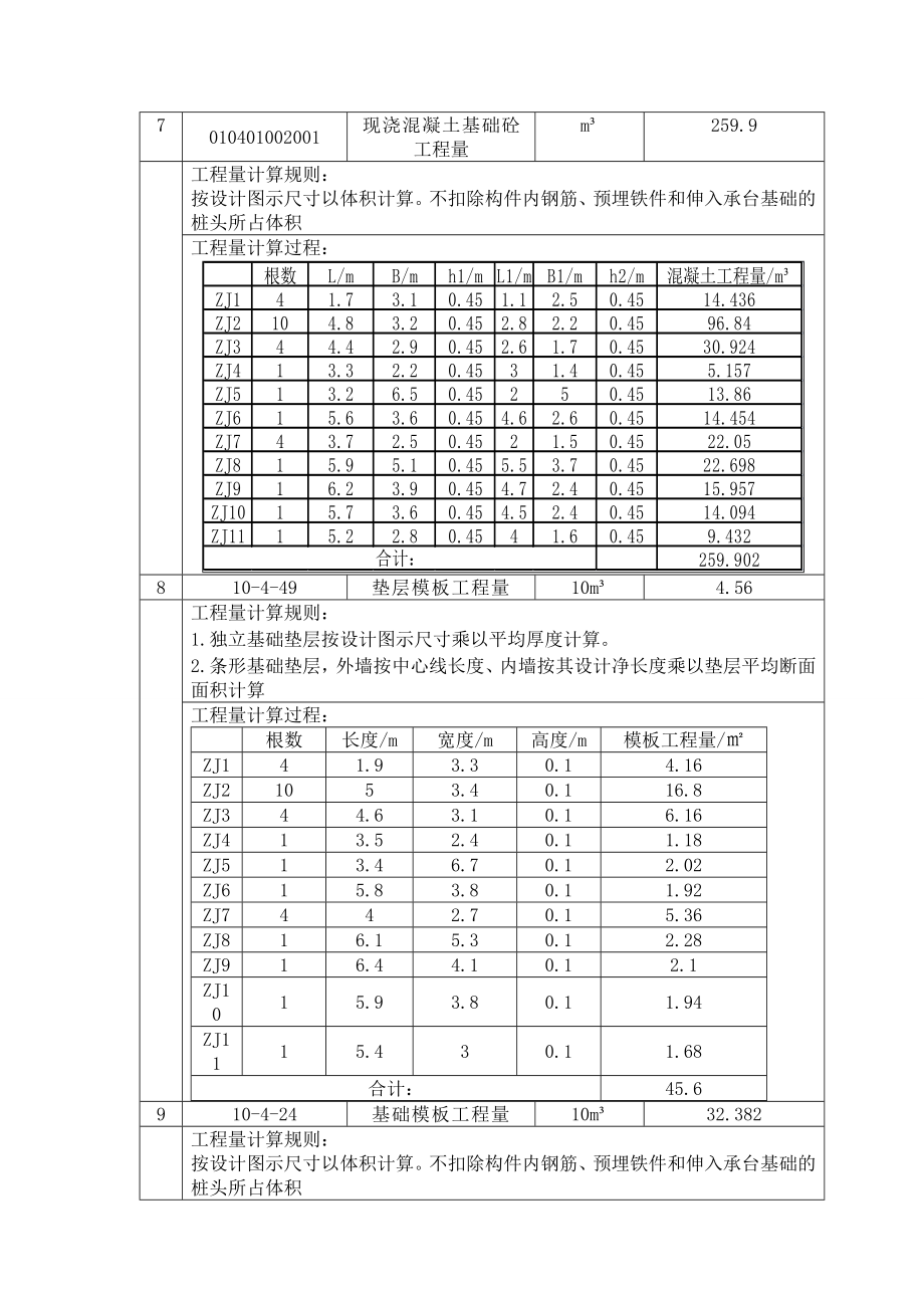 教学楼土建工程量计算书.doc_第3页