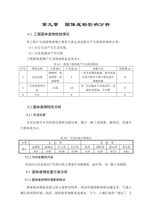 环境影响评价报告公示：萘系高效减水剂生产线9、固废环评报告.doc