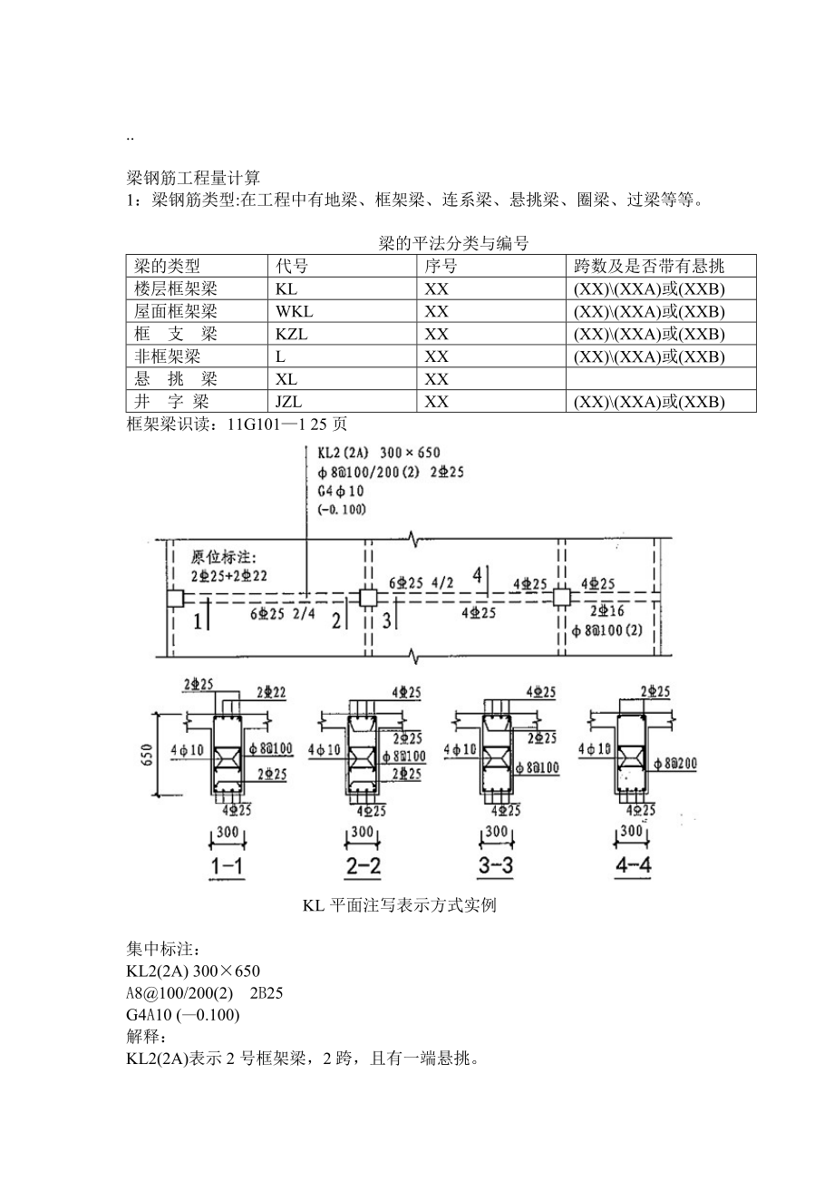 框架梁工程量计算.doc_第1页