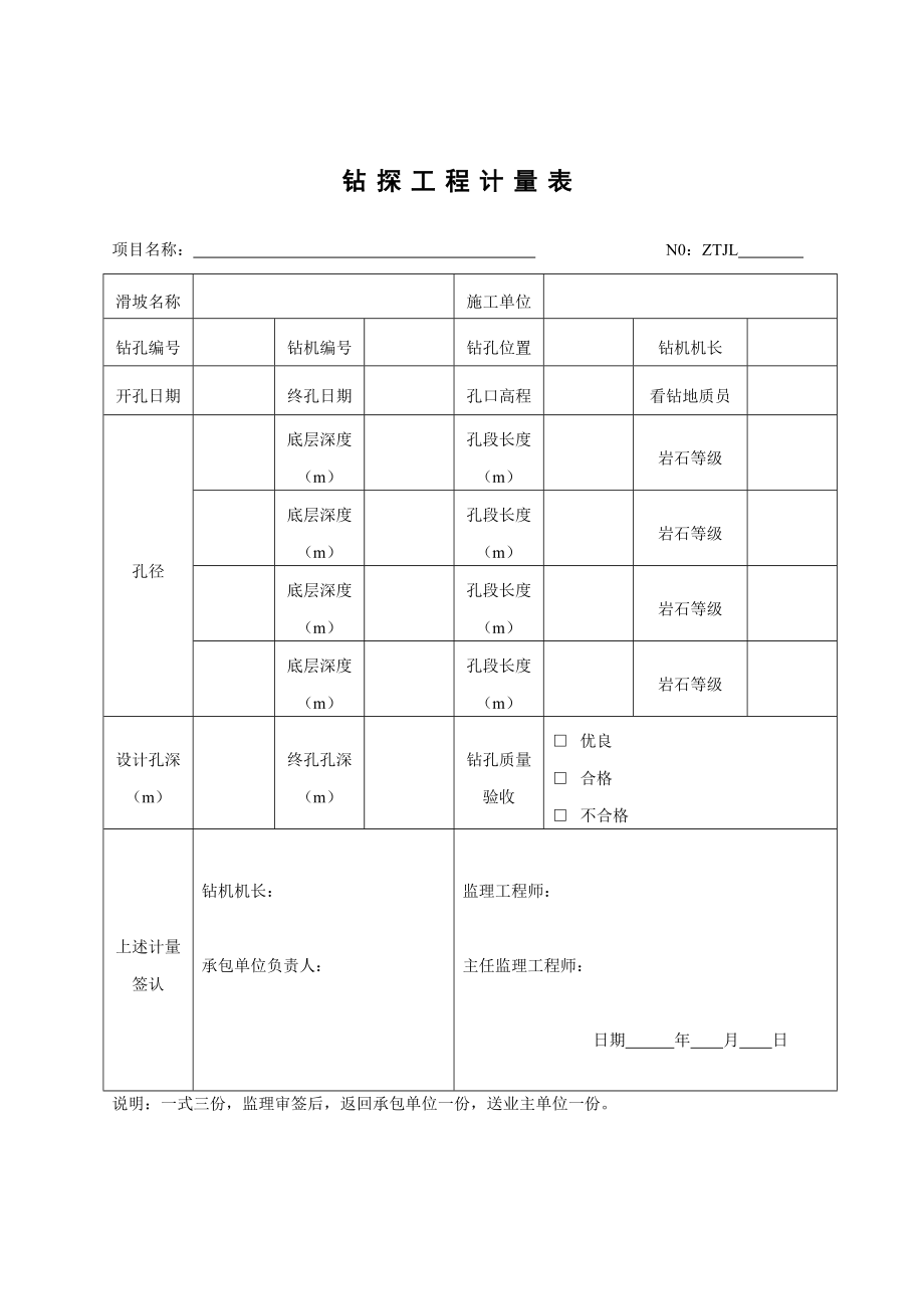 滑坡工程勘查监理表格汇编 第一部分.doc_第3页