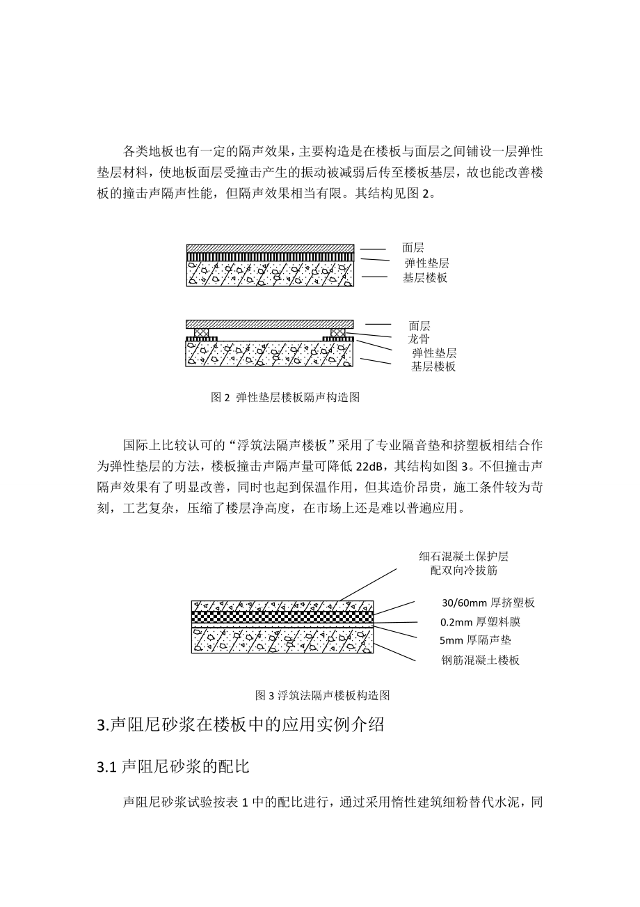 隔声砂浆在楼板隔声中的初步应用.doc_第2页