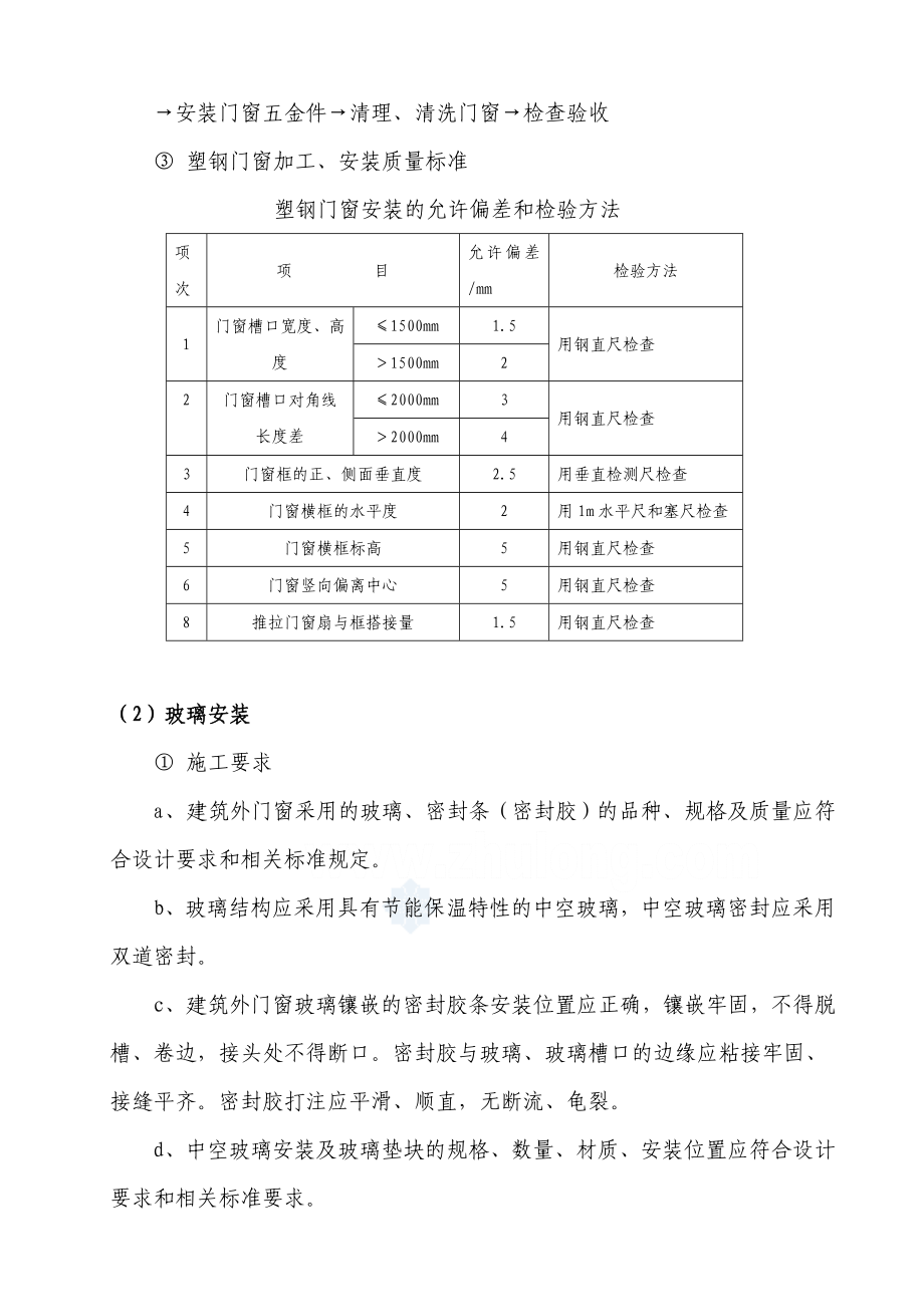 塑钢门窗节能工程施工方案.doc_第2页