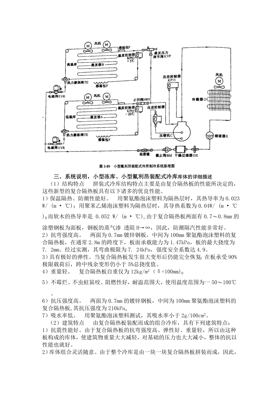 小型冻库、小型氟利昂装配式冷库设计安装保养实例.doc_第2页