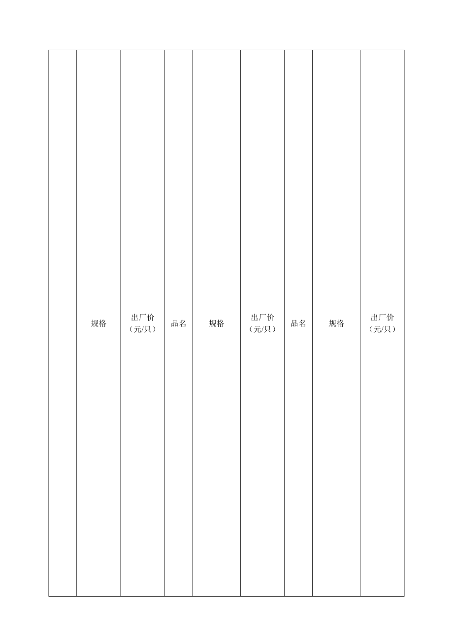 新版UPVC管件参数价格表.doc_第1页