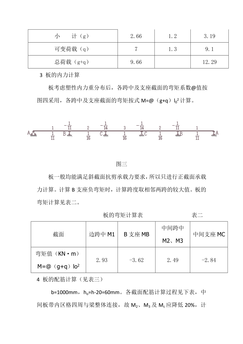 《钢筋混凝土》课程设计计划书0812.doc_第3页