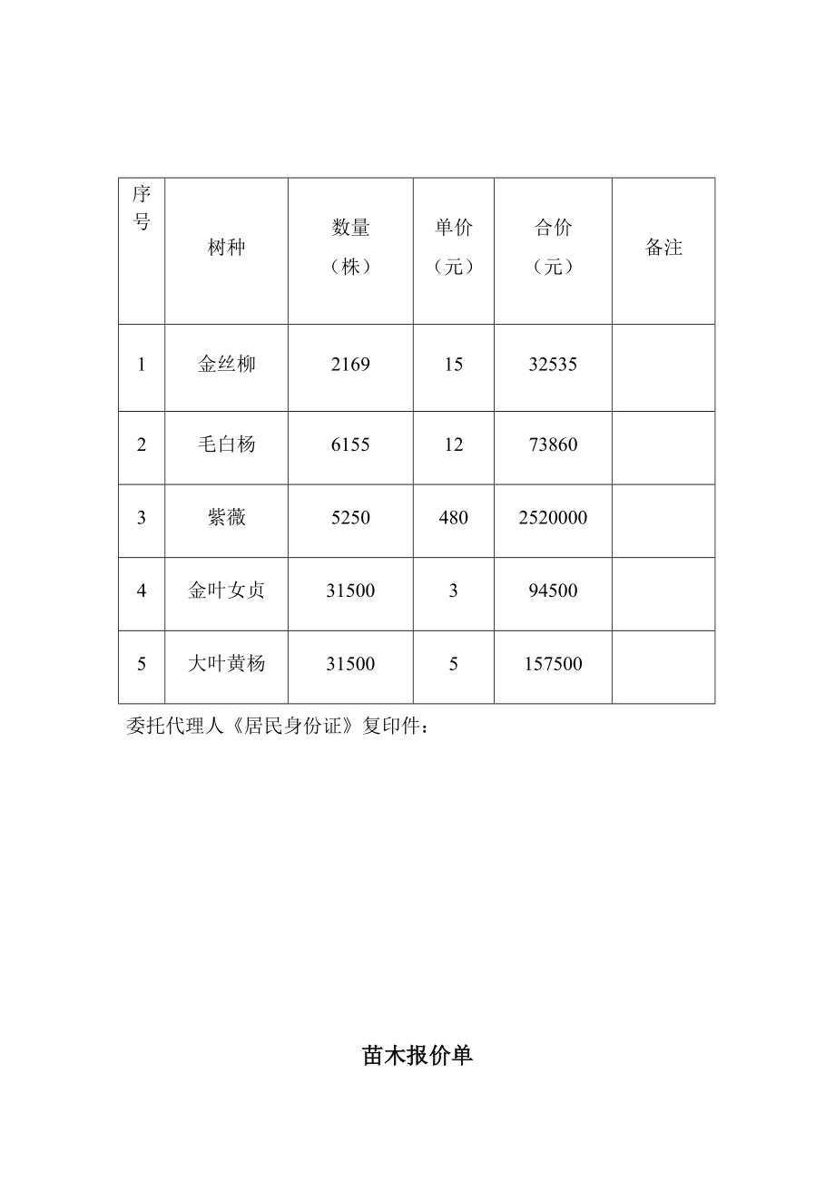 苗木采购投标文件.docx_第3页