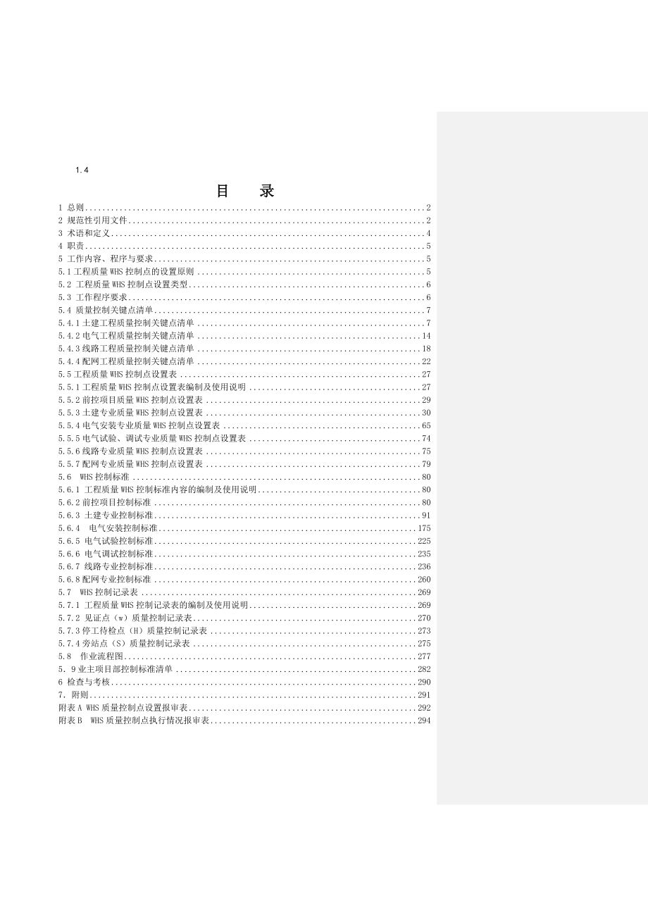 XX电力基建工程质量控制作业标准.doc_第2页