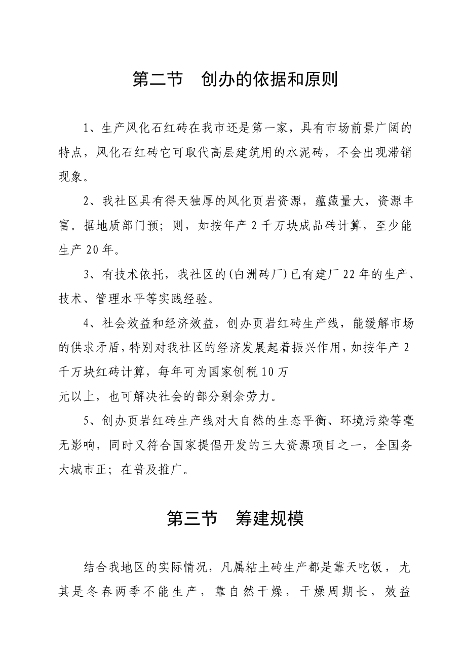 岩红砖生产项目可行性生产分析.doc_第2页