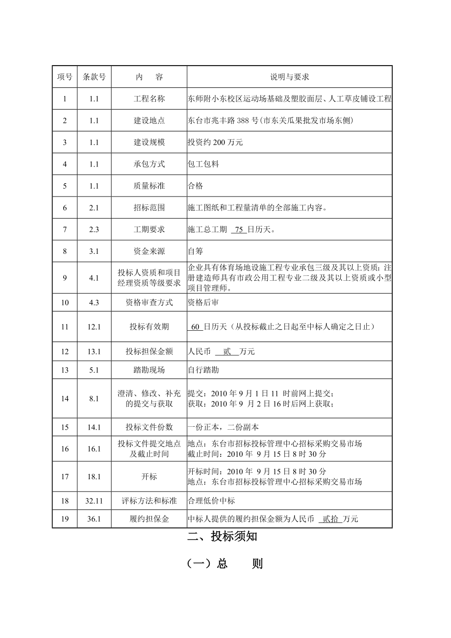 小学运动场基础及塑胶面层、人工草皮铺设工程招标文件.doc_第2页