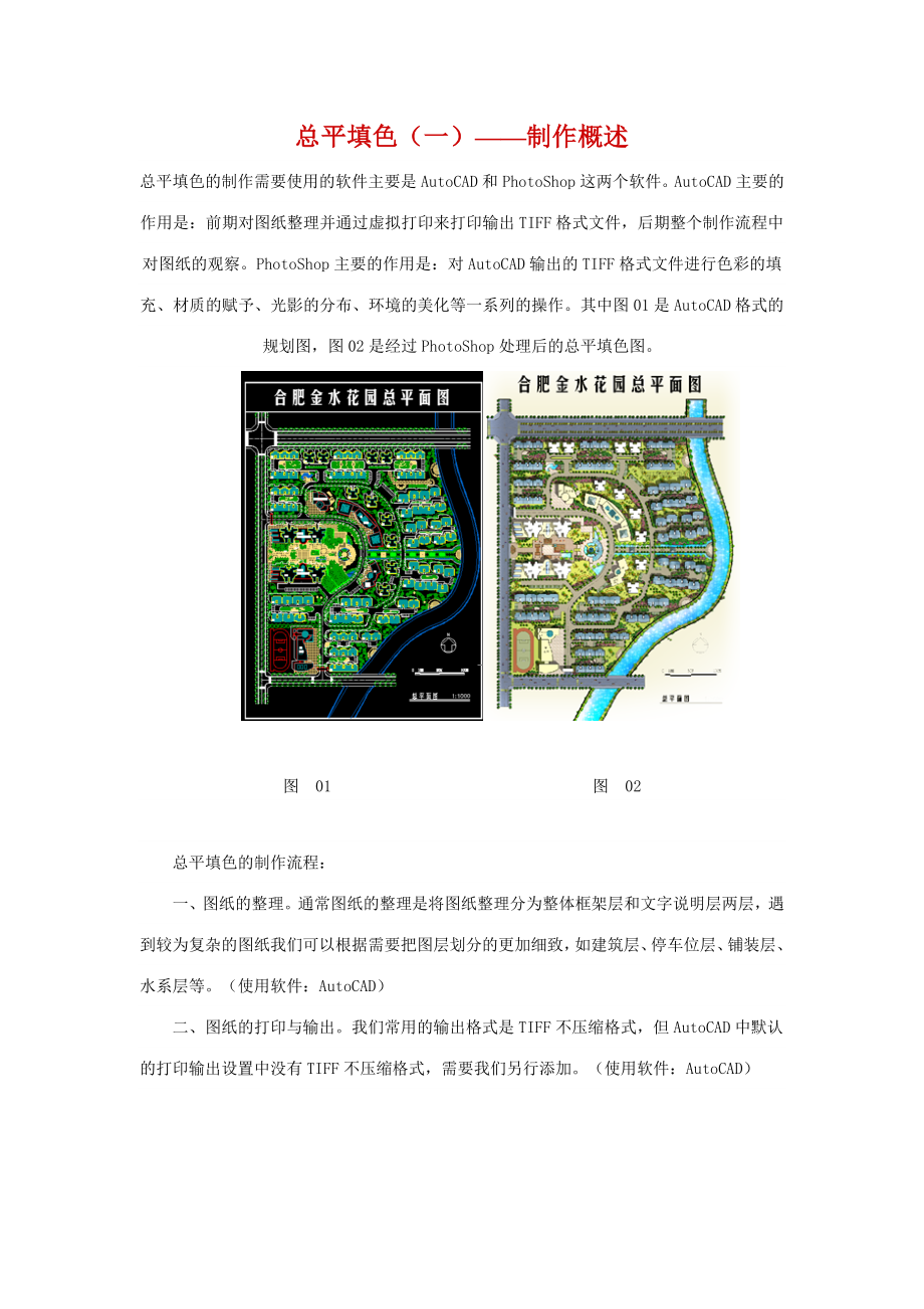 建筑平面出图流程【强烈推荐非常经典】.doc_第1页