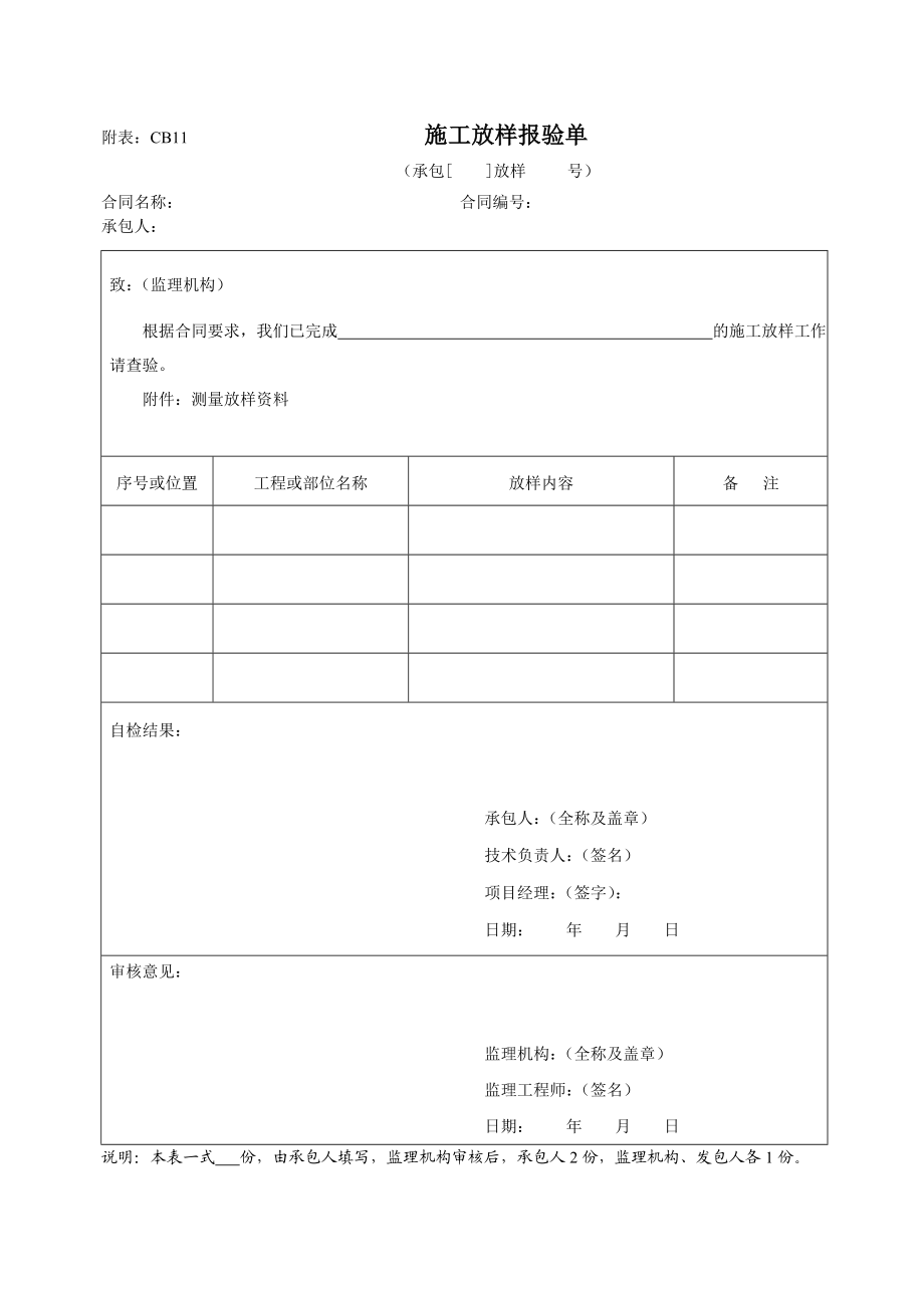 工程监理质量控制文件（全套表格） .doc_第2页