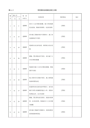项目部安全检查记录.doc