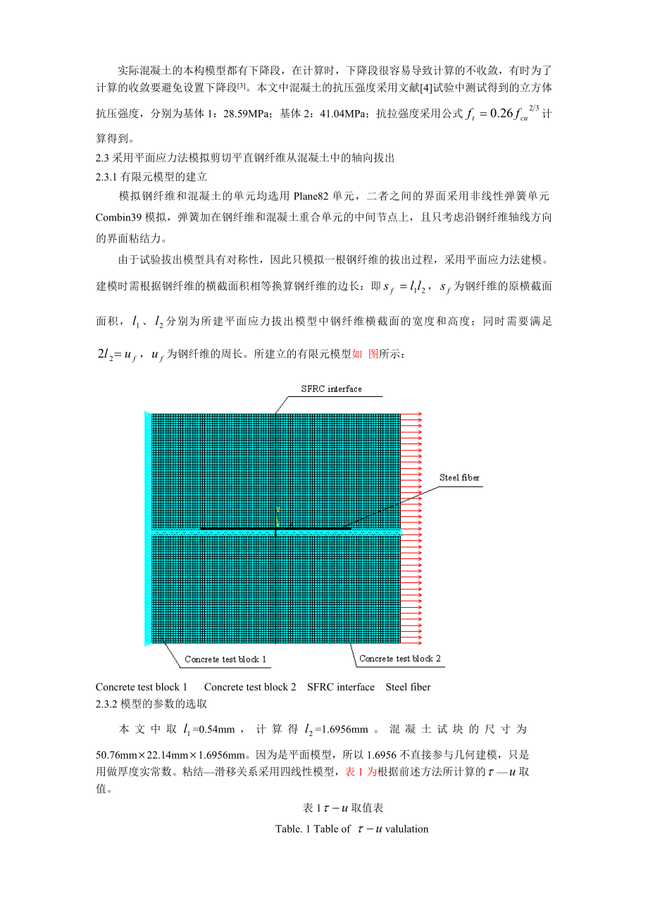 2932.A浅析平面应力法模拟钢纤维与混凝土之间的界面粘结.doc_第3页