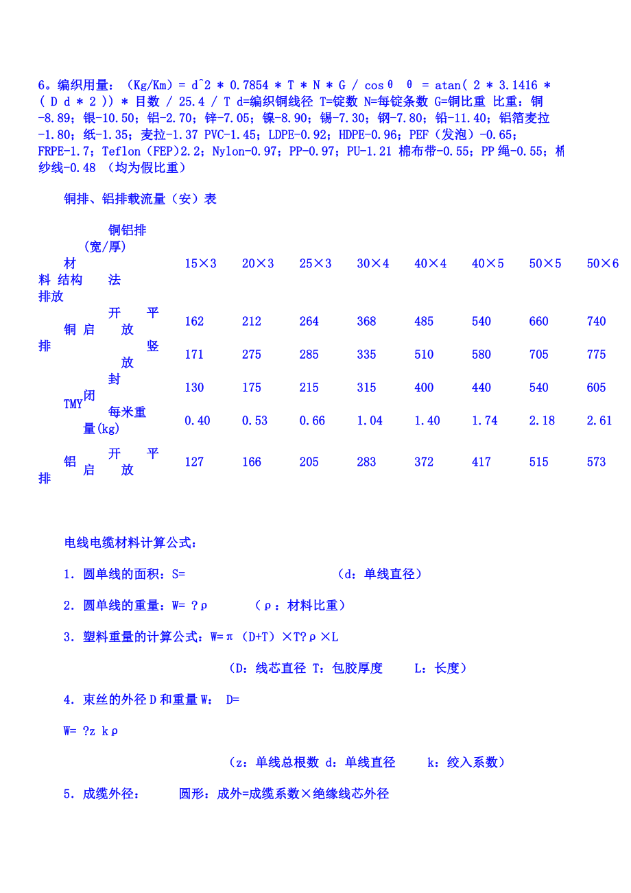 电线电缆材料用量计算公式.doc_第2页