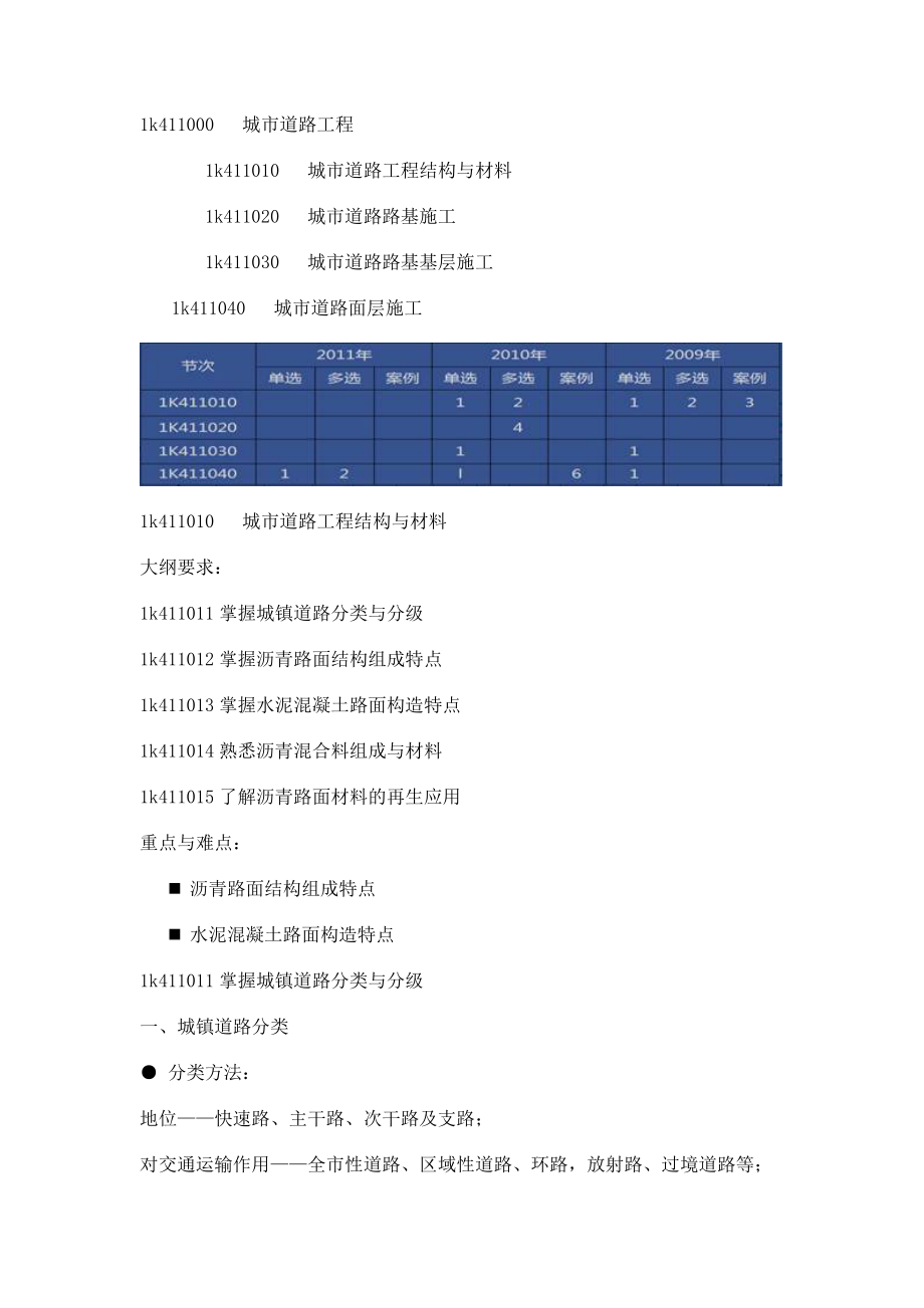 1k411000城市道路工程城镇道路工程结构与材料.doc_第1页