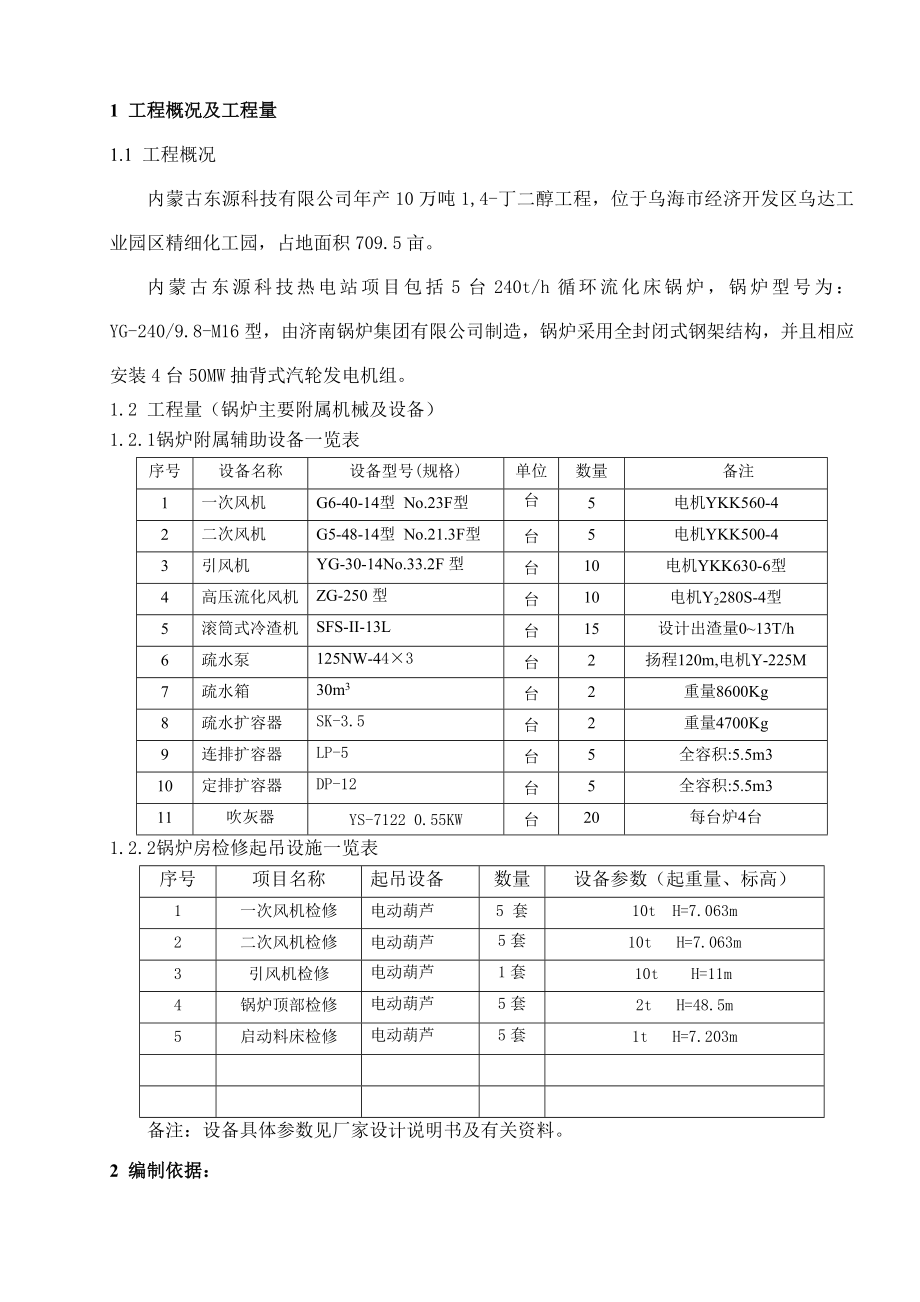 4×50MW热电机组工程锅炉房辅助设备安装.doc_第3页