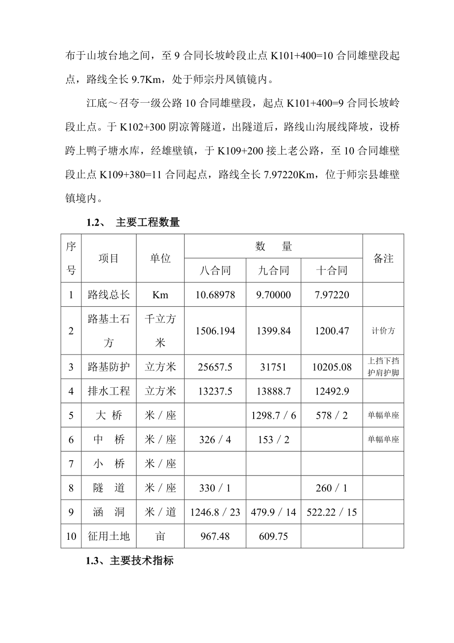 江底～召夸一级公路监理规划.doc_第2页