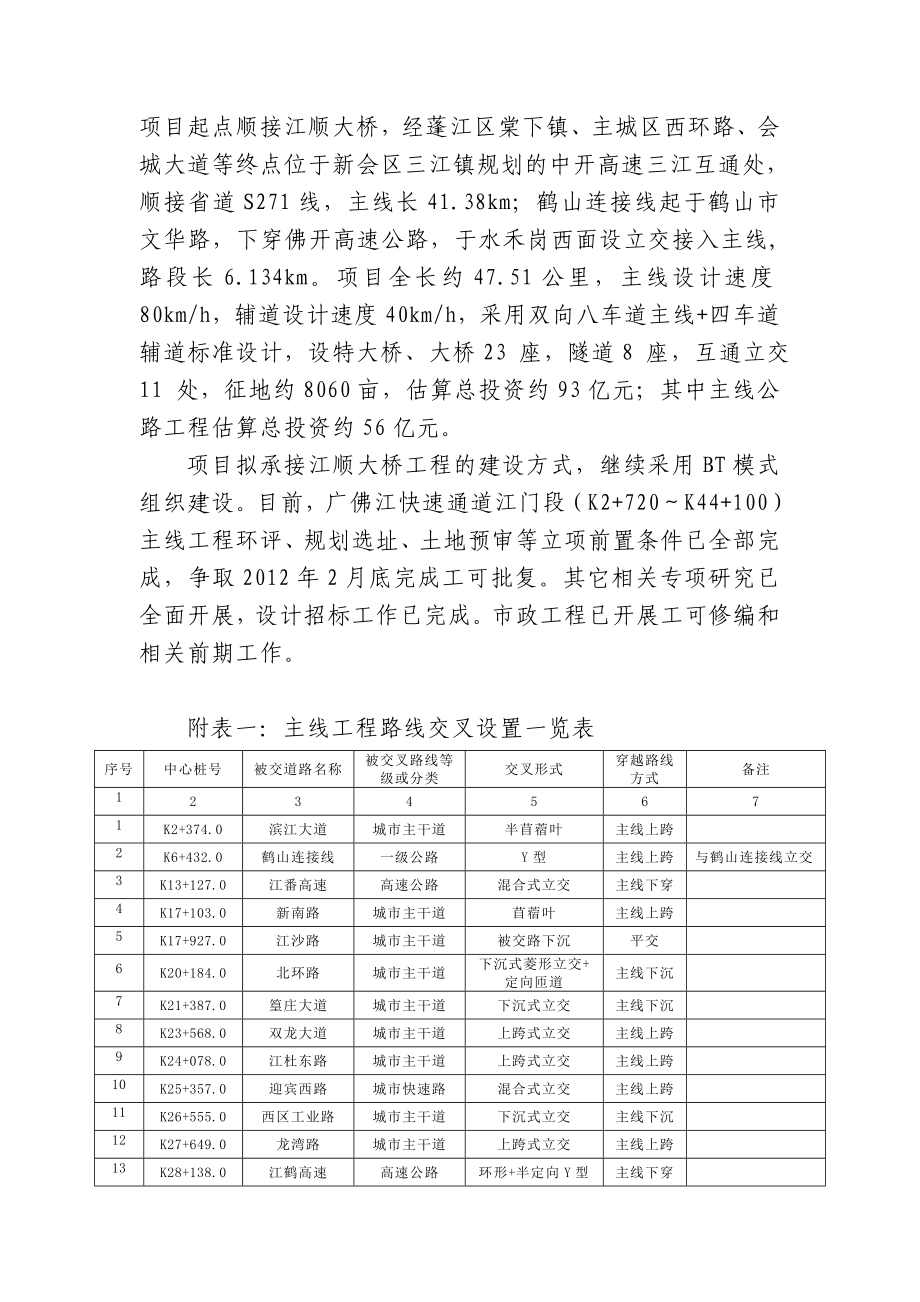 快速通道江门段工程项目概况.doc_第3页