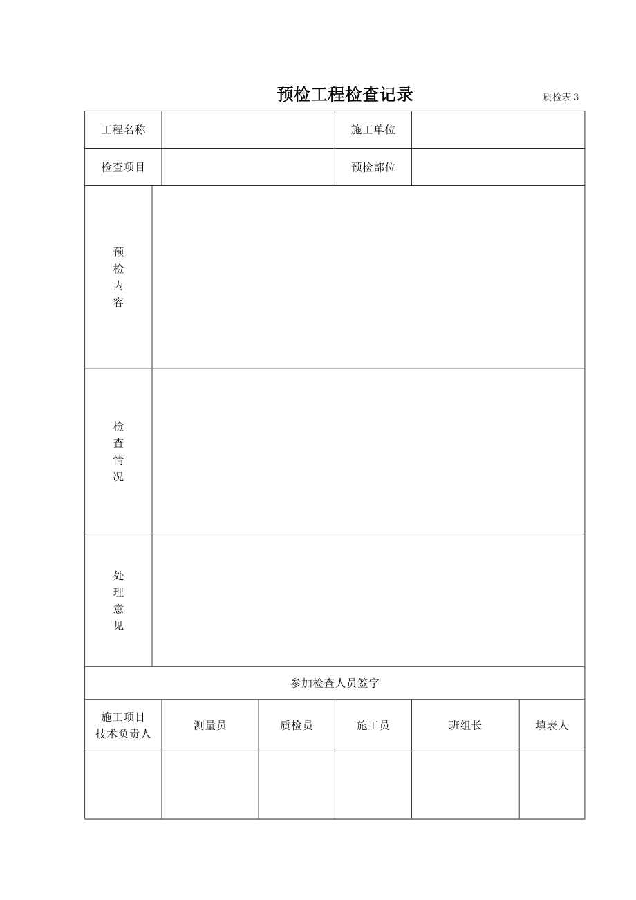 市政工程技术资料表格大全—质检表.doc_第3页