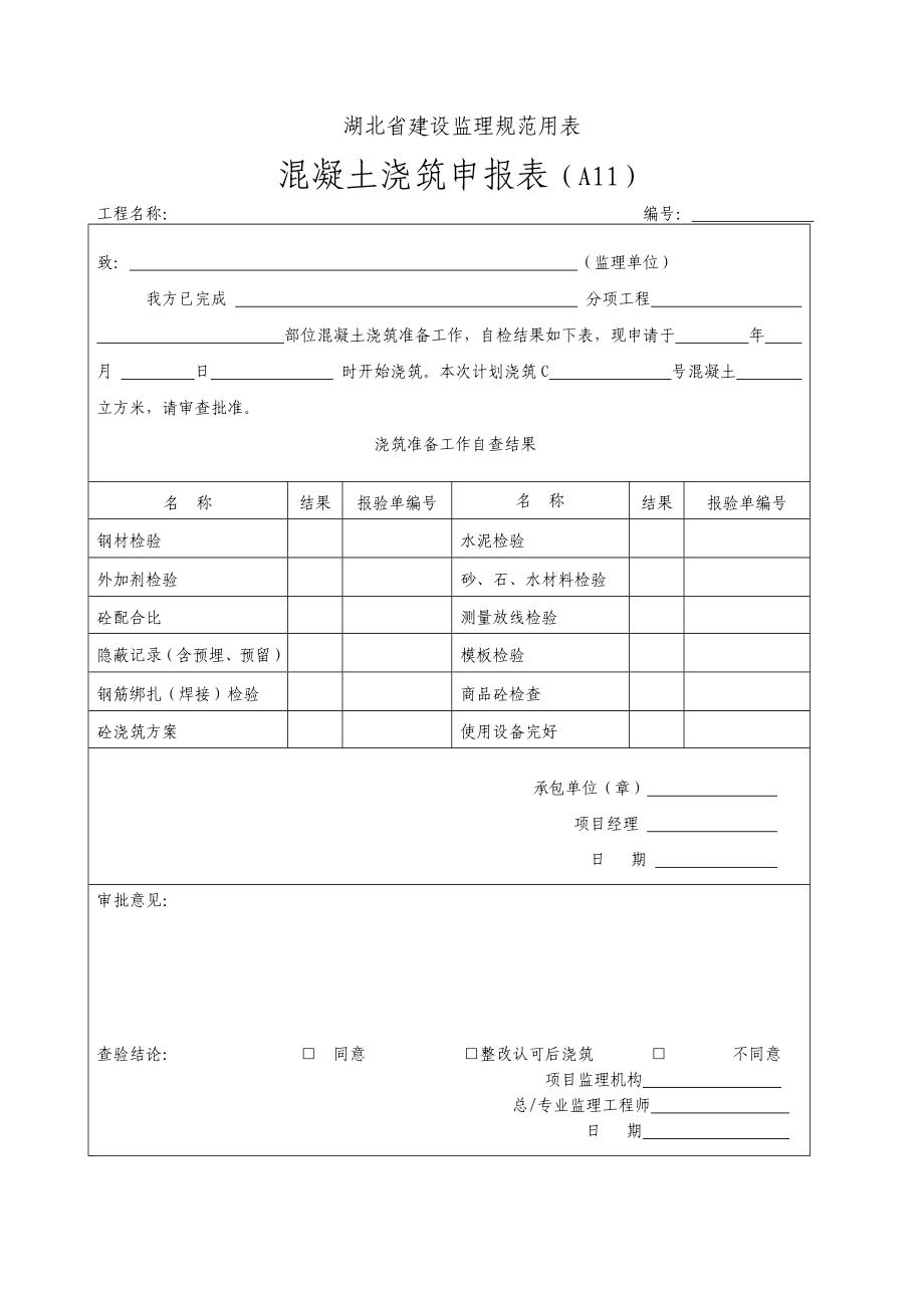 湖北省建设监理规范用表表格.doc_第2页