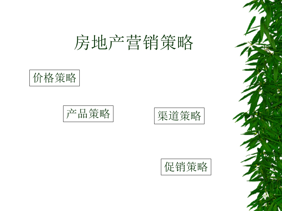 营销——价格策略房地产.ppt_第1页