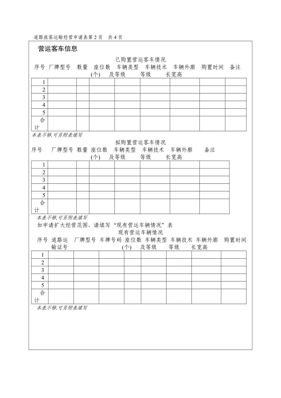 道路旅客运输经营申请表.doc_第2页