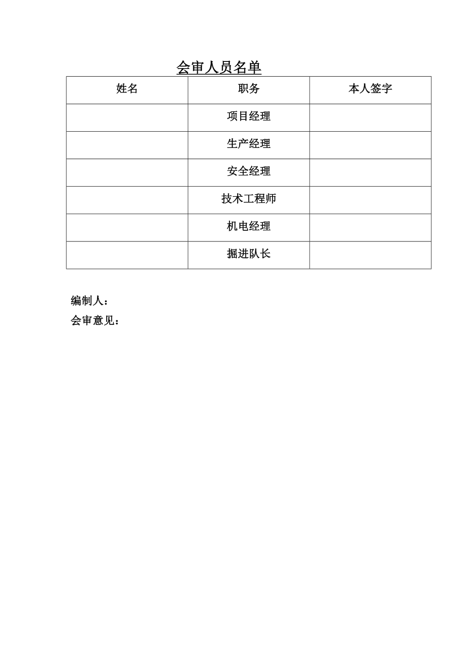 XX煤业公司副斜井井底车场施工组织设计.doc_第2页
