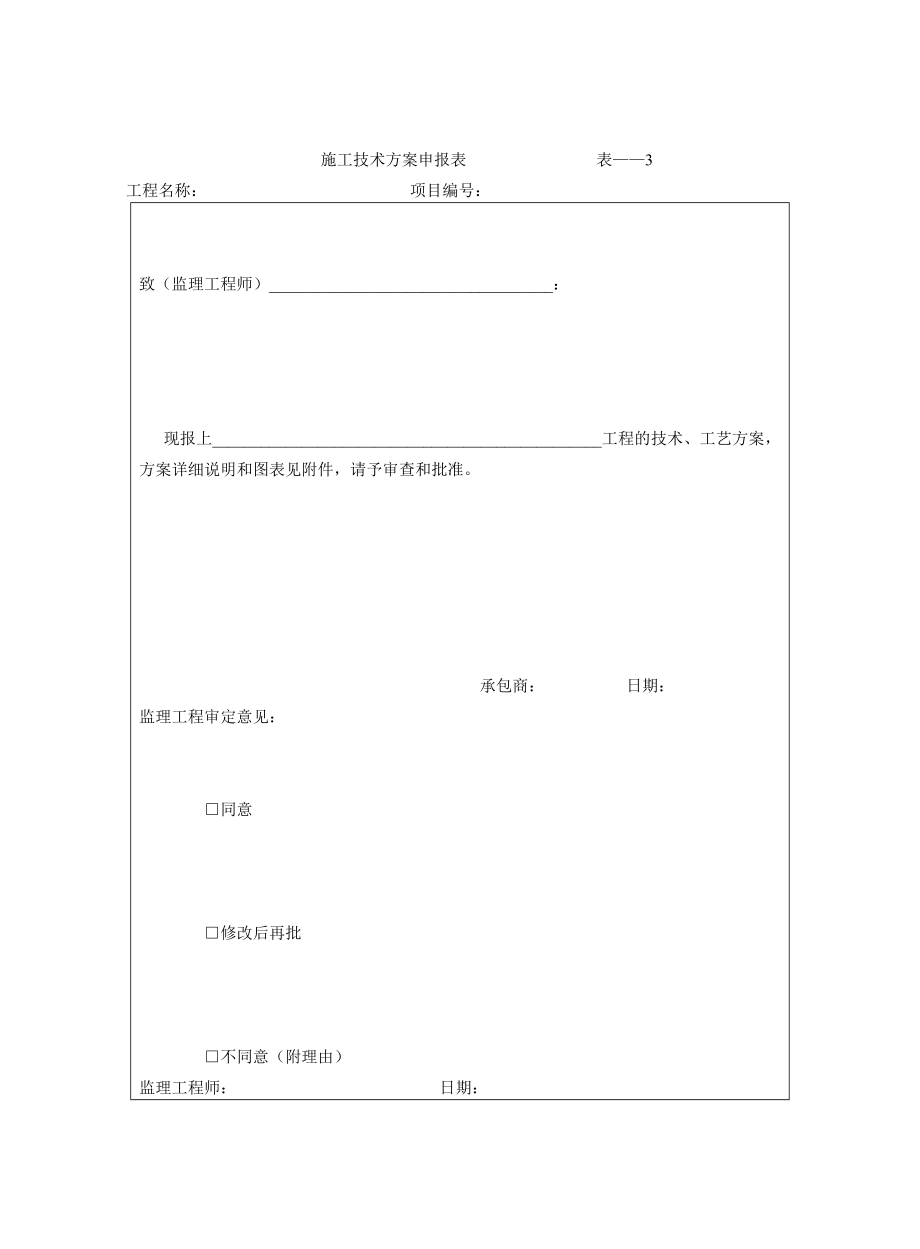 工程表格大全从开工到竣工验收secret.doc_第3页