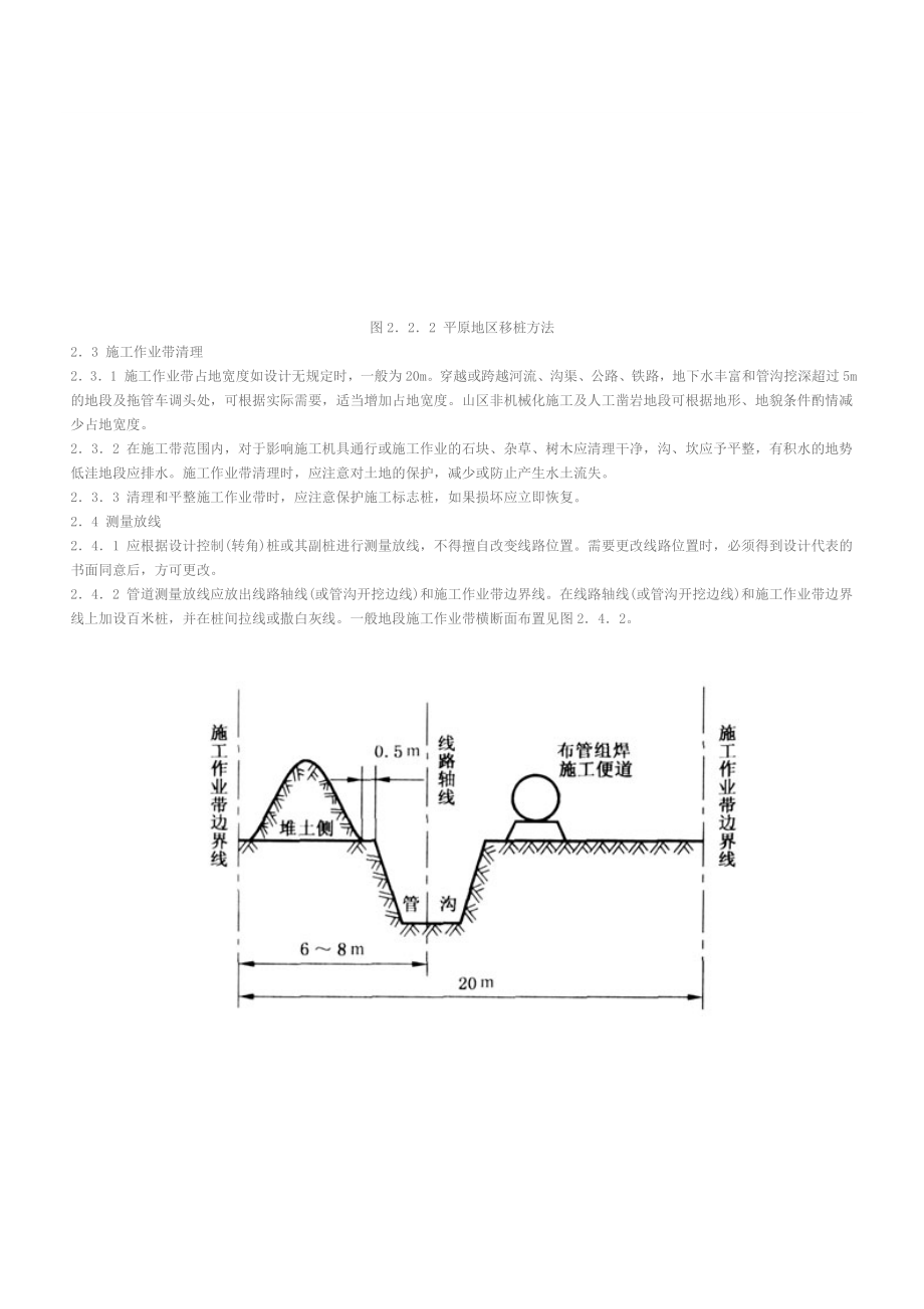 SY 0401—1998输油输气管道线路工程施工及验收规范.doc_第3页