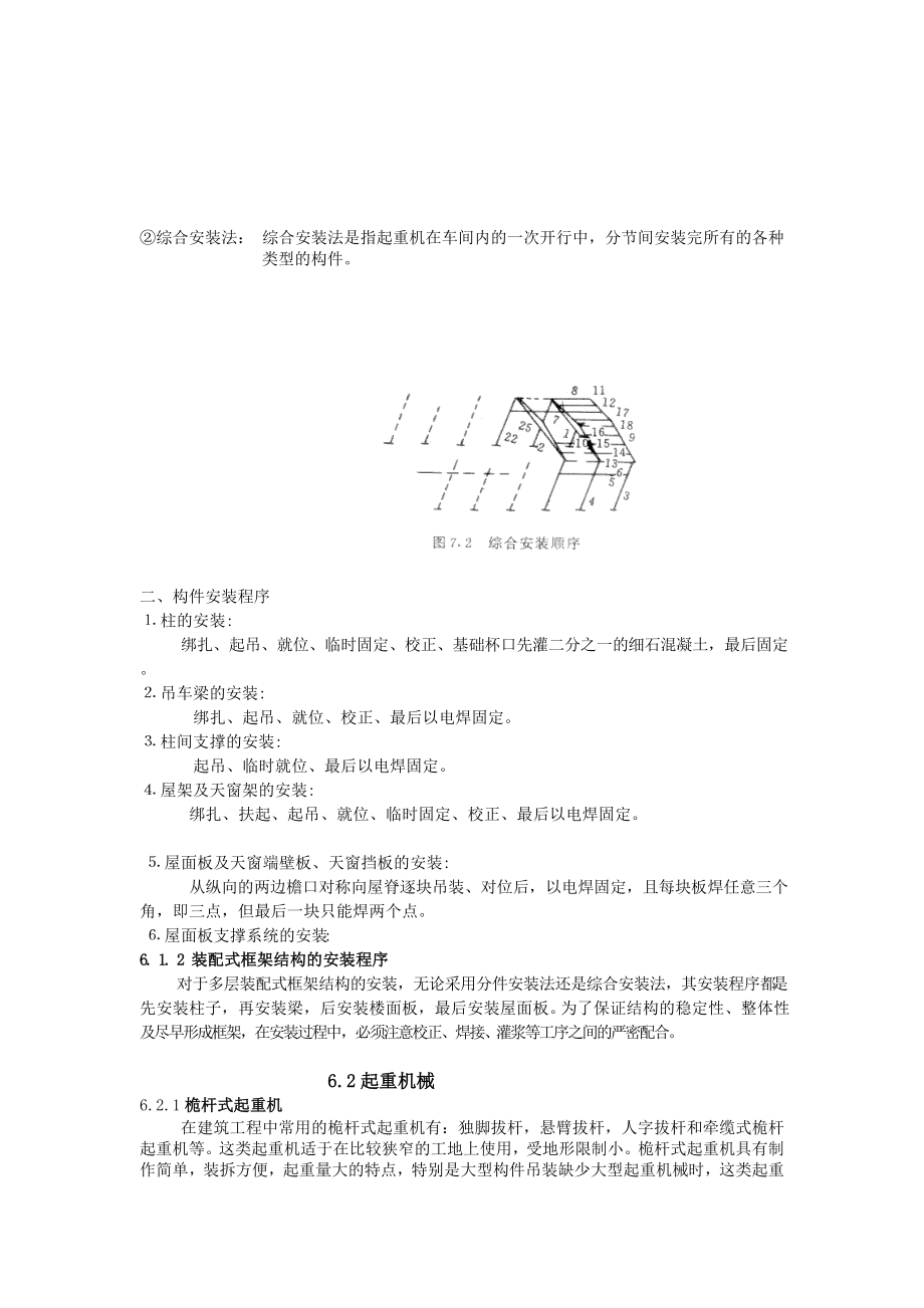 [精华]土木工程施工教案精品课程(第六章结构装置工程).doc_第2页