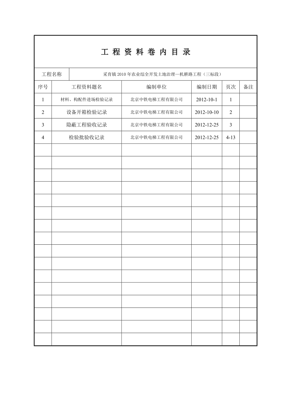 楼电梯工程资料验标记录表.doc_第2页