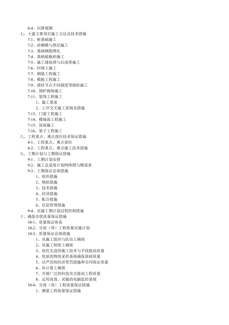 12某某工业园区商务中心大楼施工组织设计方案.doc_第2页