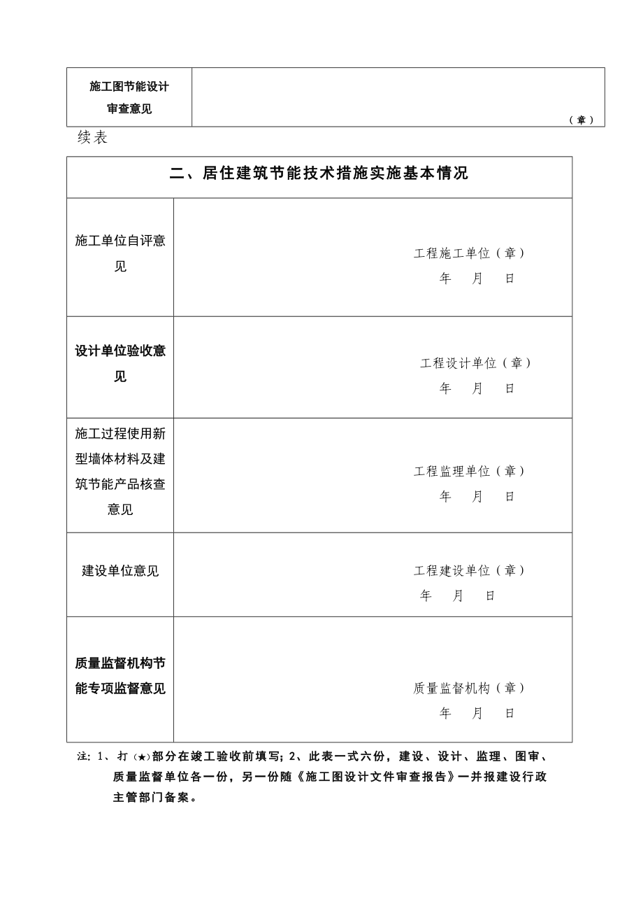 赣州市居住建筑节能审查备案登记表.doc_第2页